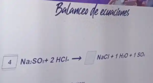 Na_(2)SO_(5)+2HCl_(+)arrow square NaCl+1H_(2)O+1SO_(4)